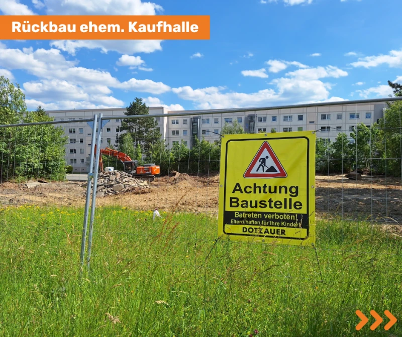 Altes Versorgungszentrum „RC West“ Juli 2024