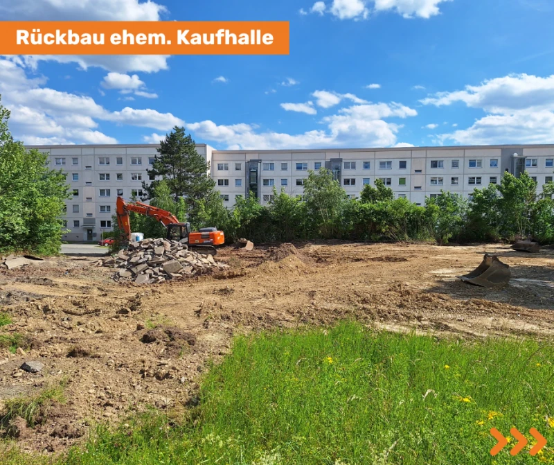 Altes Versorgungszentrum „RC West“ Juli 2024