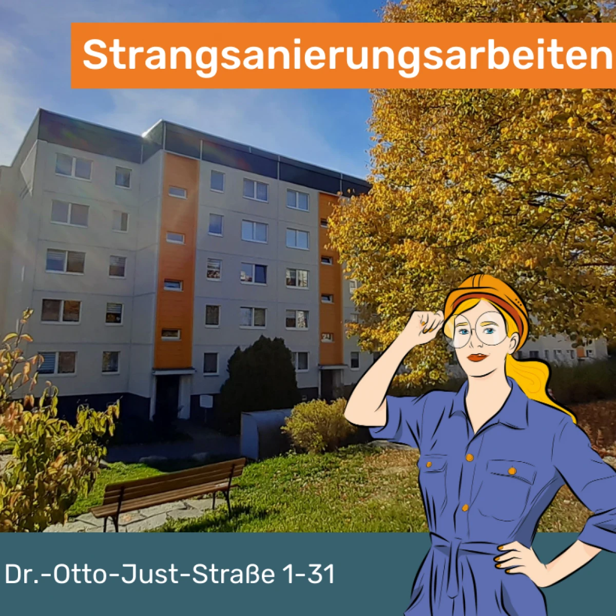 Strangsanierung Dr.-Otto-Just-Straße 1-31
