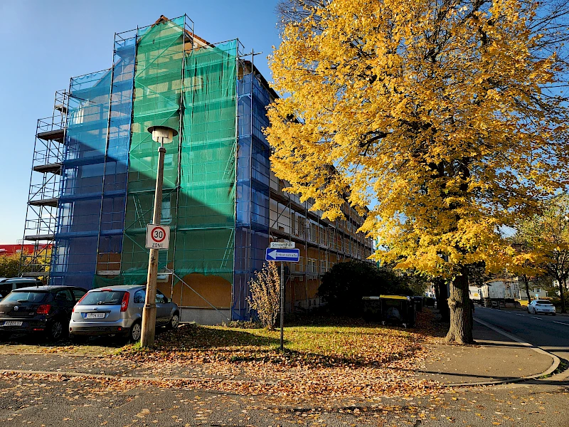 Fassadensanierung Zwickauer Str. 132-136