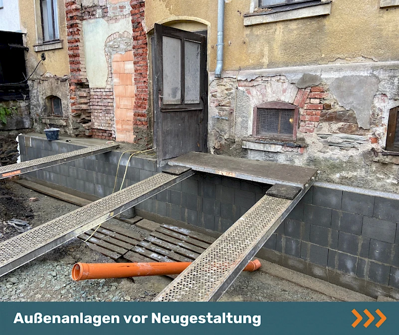 Außenanlage Hospitalstraße 6