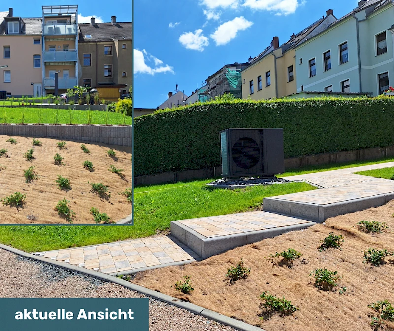 Außenanlage Hospitalstraße 6