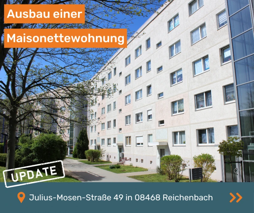 Maisonette-Wohnung Julius-Mosen-Straße 49