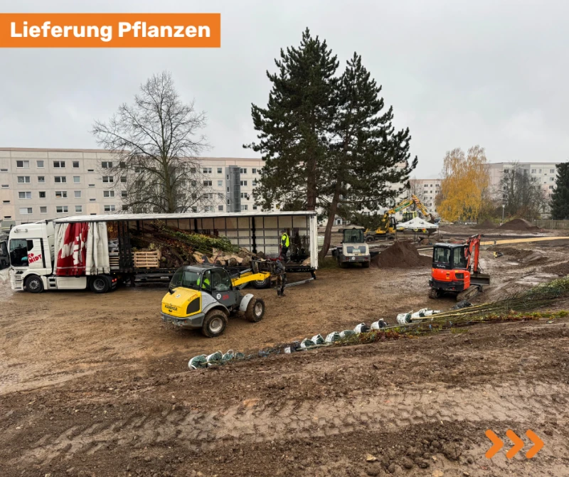 Altes Versorgungszentrum „RC West“ Januar 2025