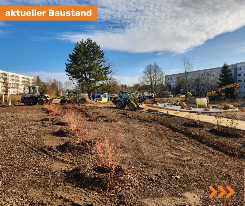 Altes Versorgungszentrum „RC West“ Januar 2025