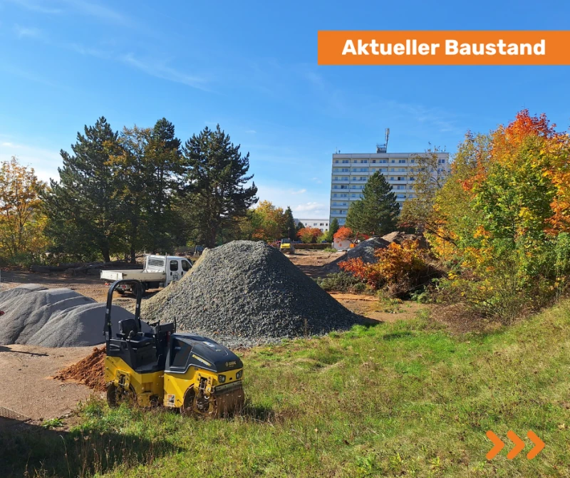 Altes Versorgungszentrum „RC West“ Januar 2025