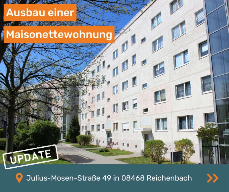 Maisonette-Wohnung Julius-Mosen-Straße 49