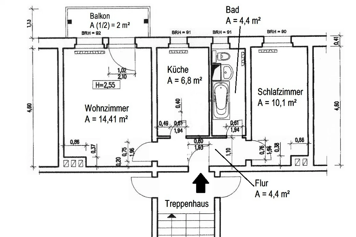 Grundriss Wohnungstyp