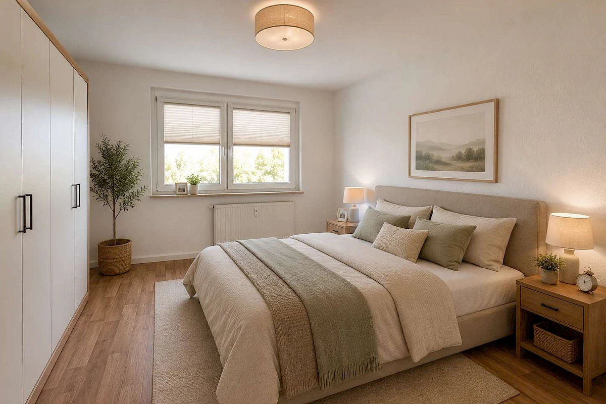 Wohnbeispiel Schlafzimmer