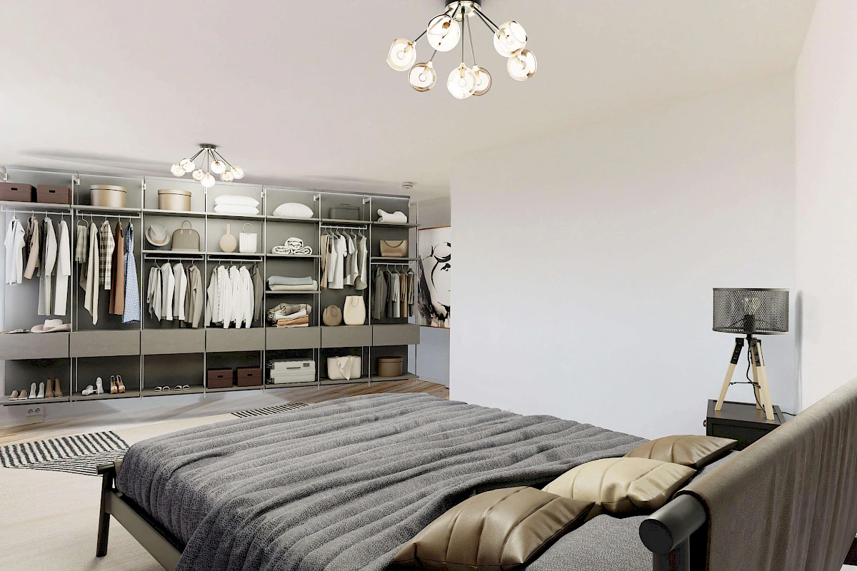 Wohnbeispiel Schlafzimmer
