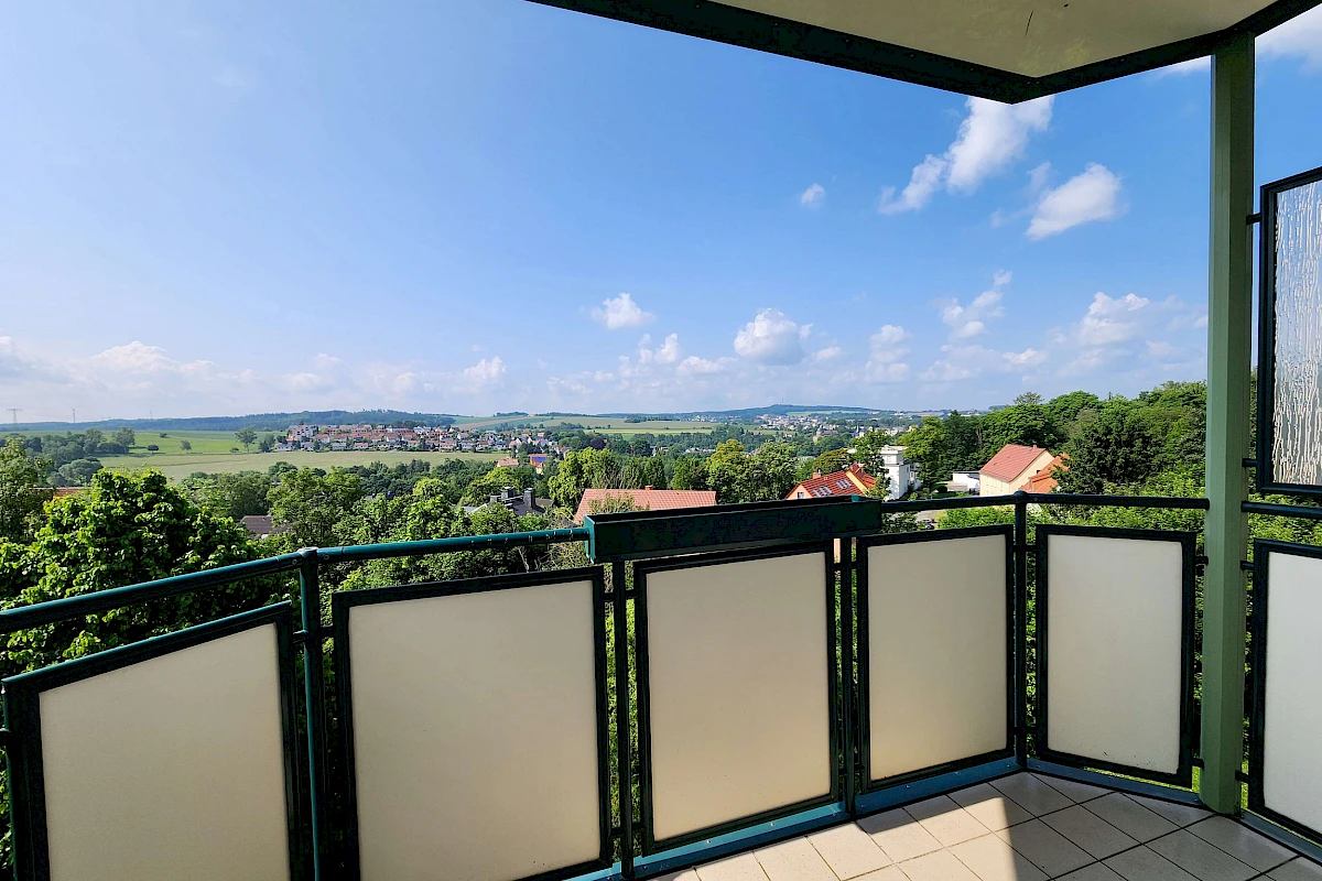 Balkon + Ausblick