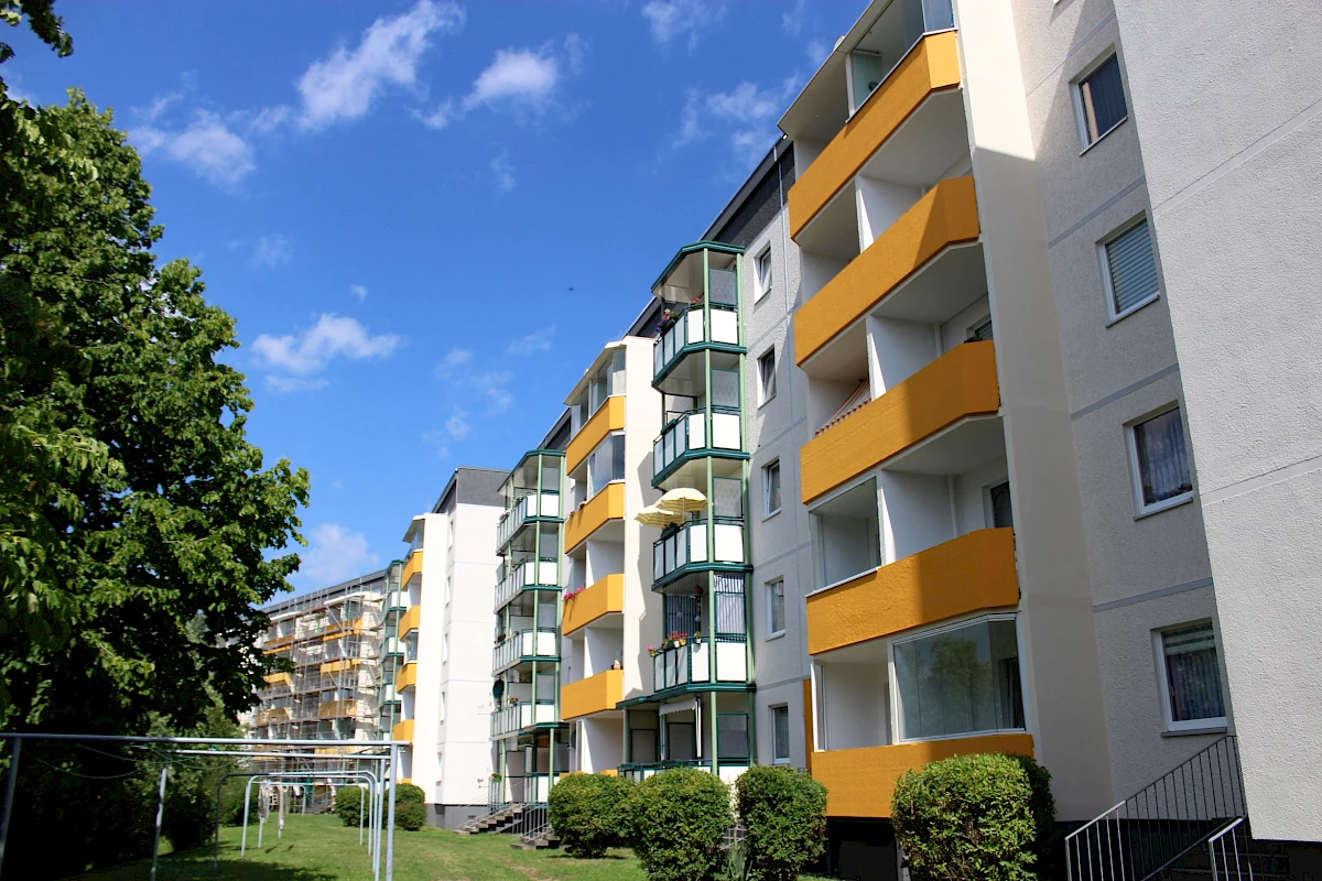Rückansicht Gebäude