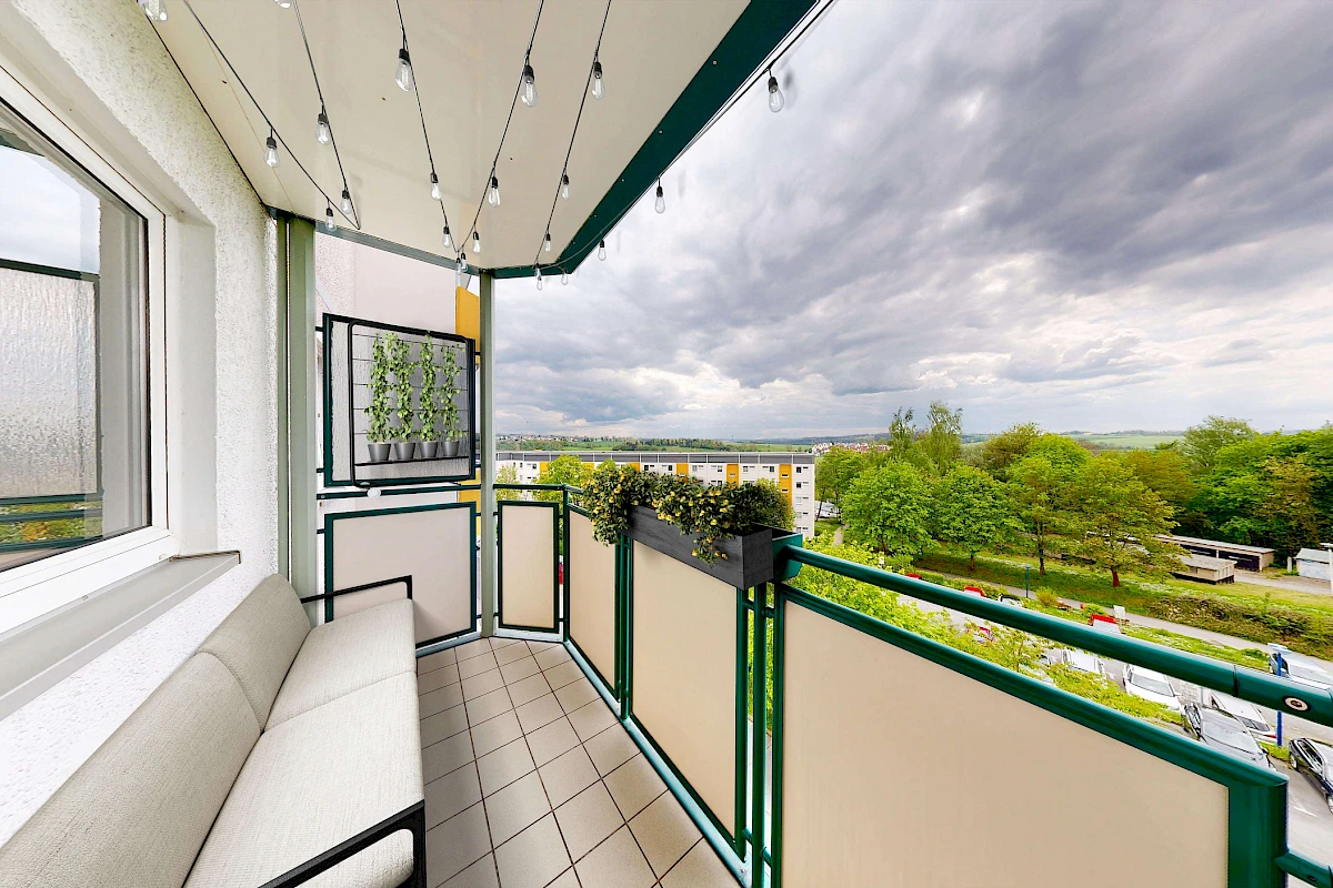 Wohnbeispiel Balkon