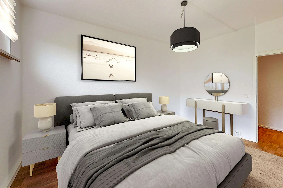 Wohnbeispiel Schlafzimmer