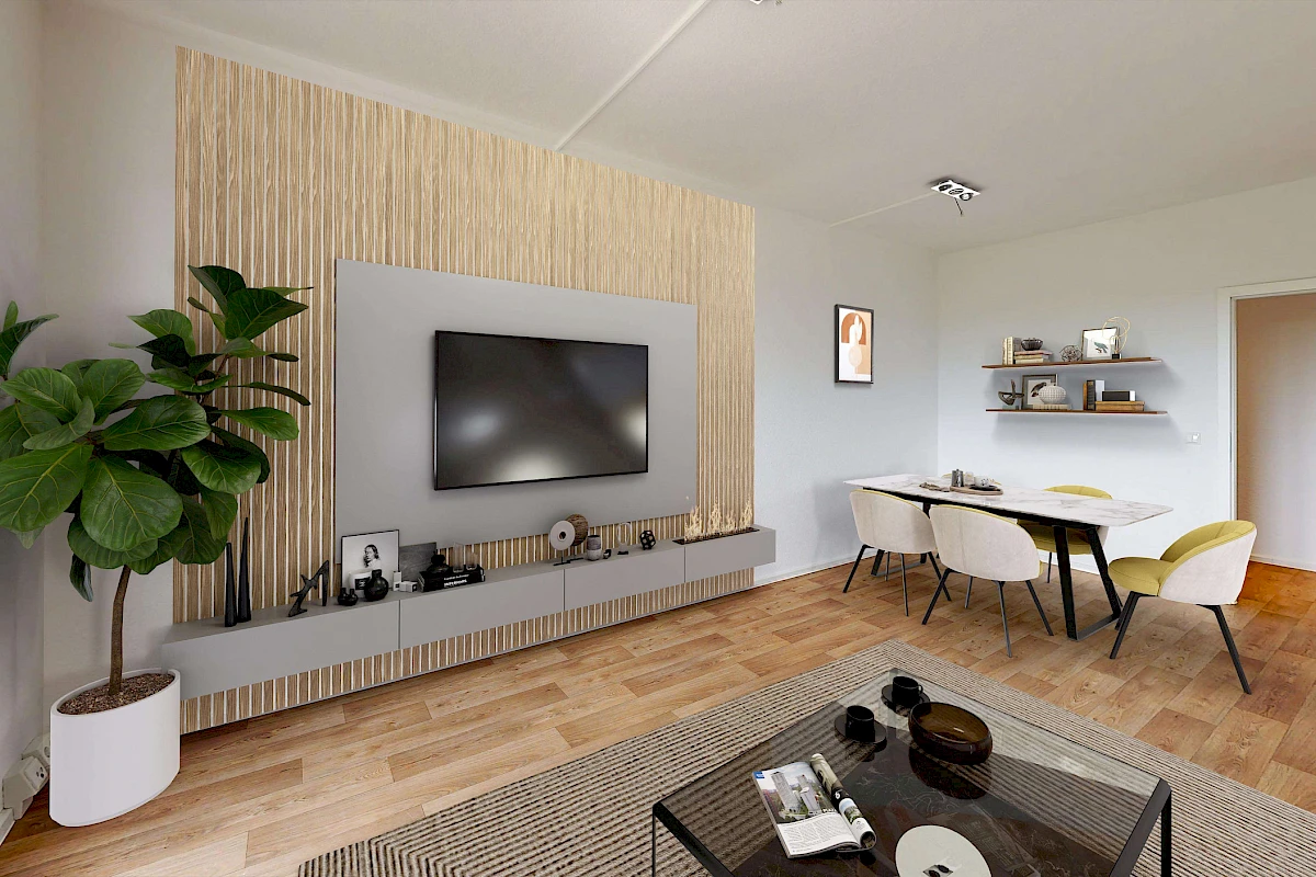Wohnbeispiel Wohnzimmer