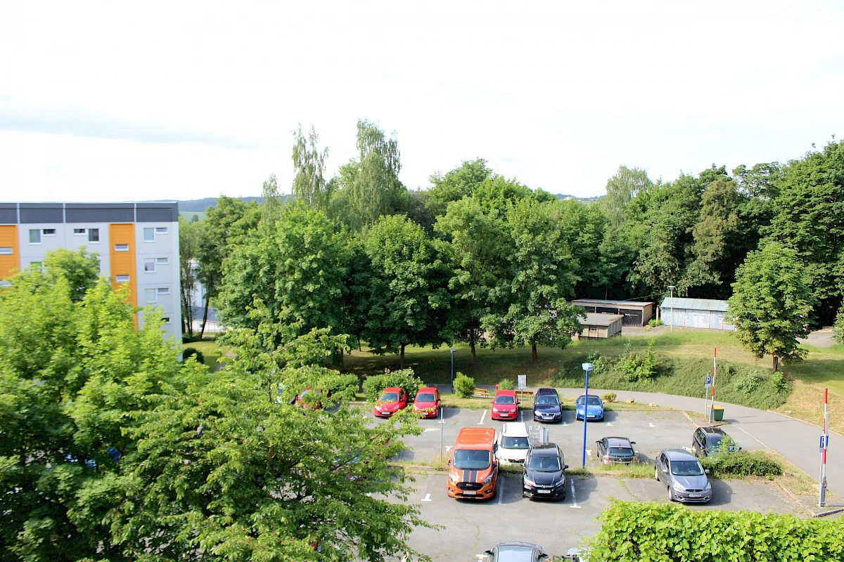 Wohnbeispiel Ausblick Balkon