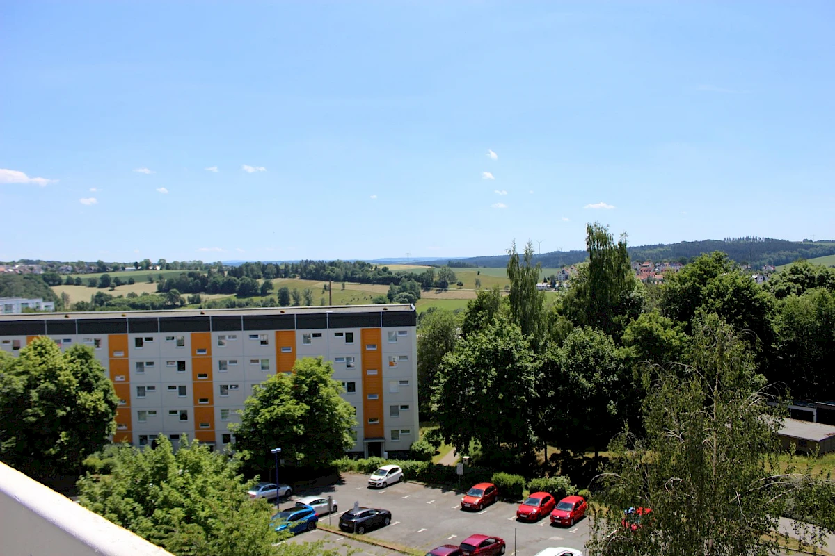 Beispiel Ausblick Balkon