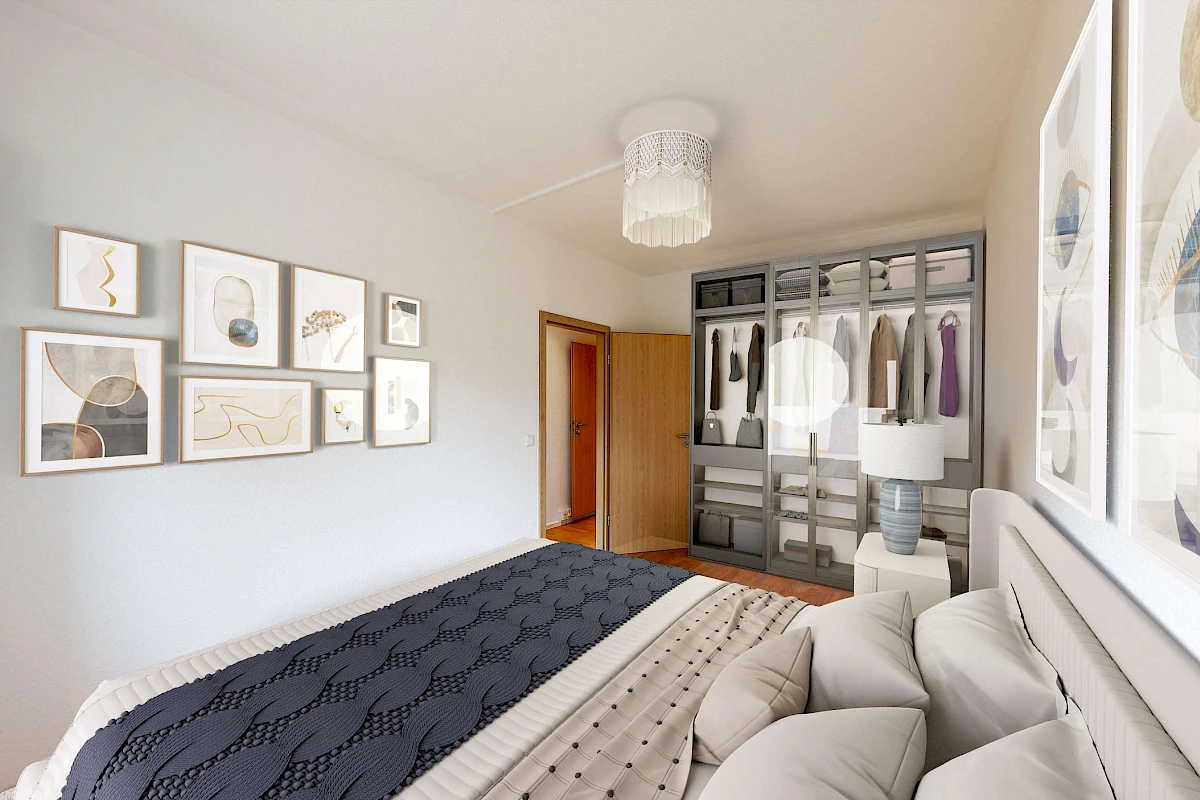 Wohnbeispiel Schlafzimmer