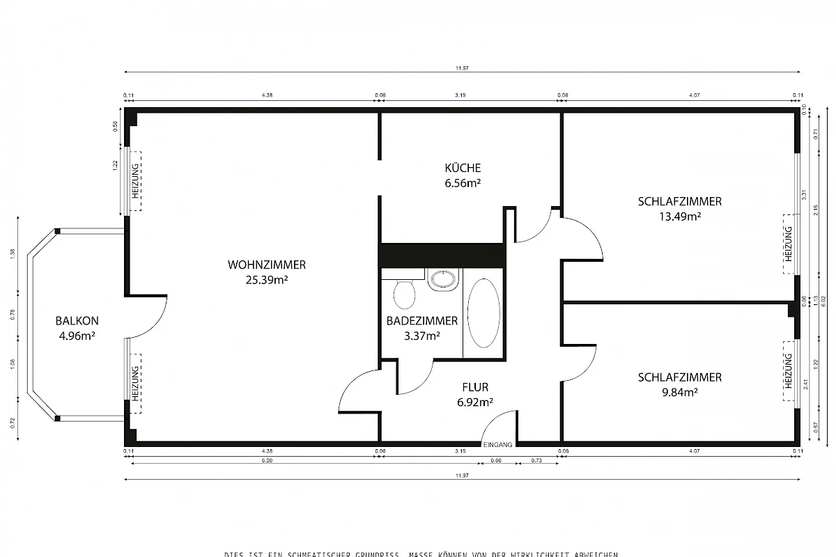 Grundriss Wohnungstyp