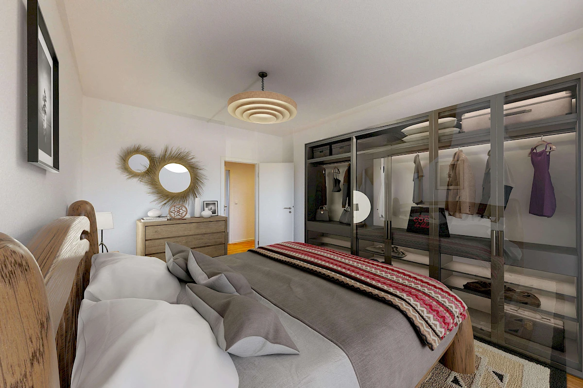 Wohnbeispiel Schlafzimmer