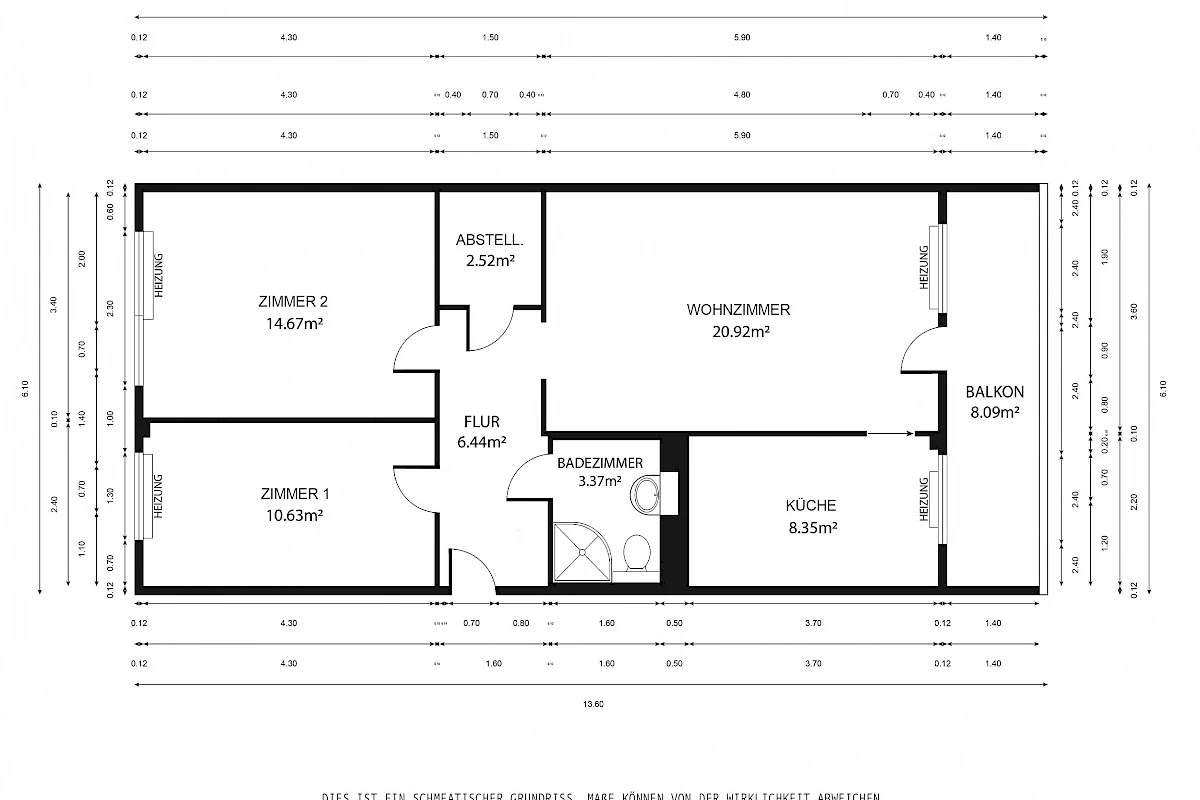 Grundriss Wohnungstyp