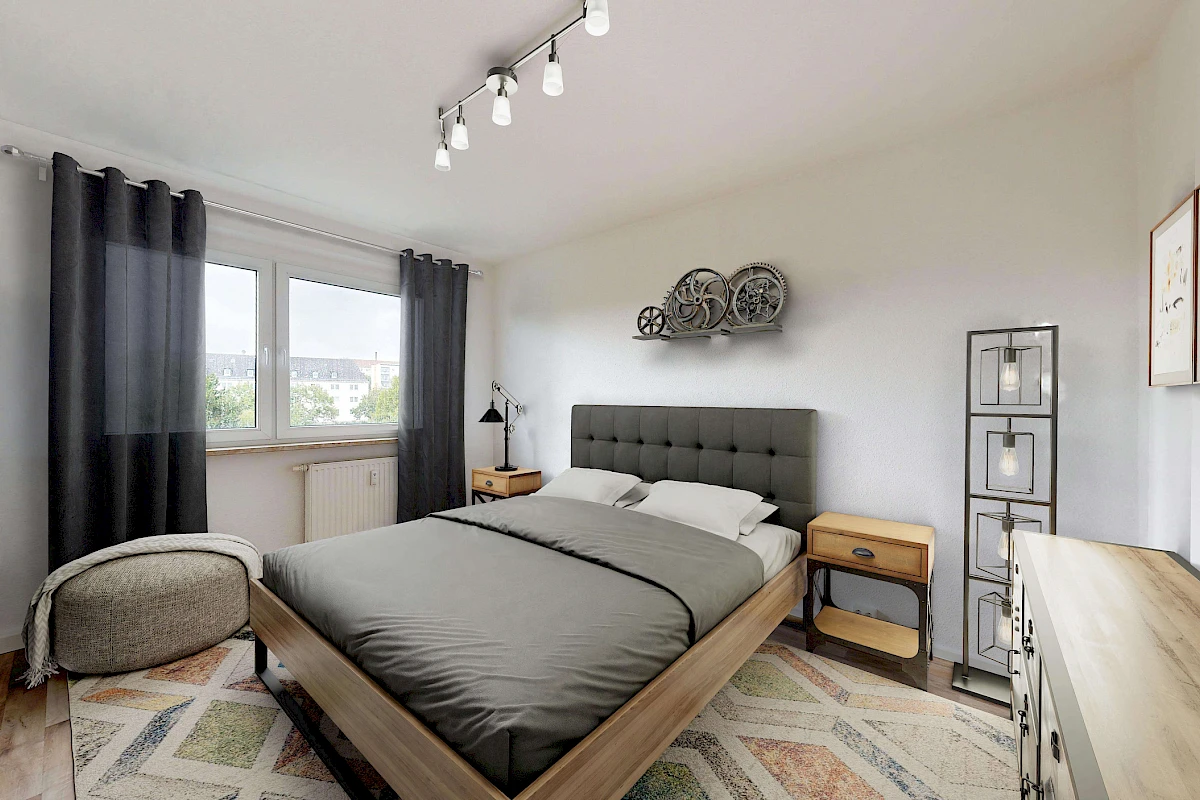 Wohnbeispiel Schlafzimmer