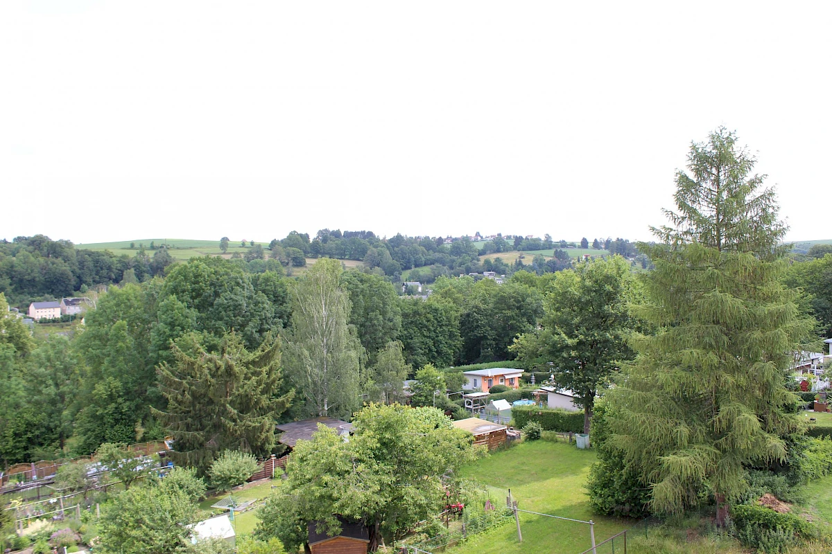 Ausblick Balkon