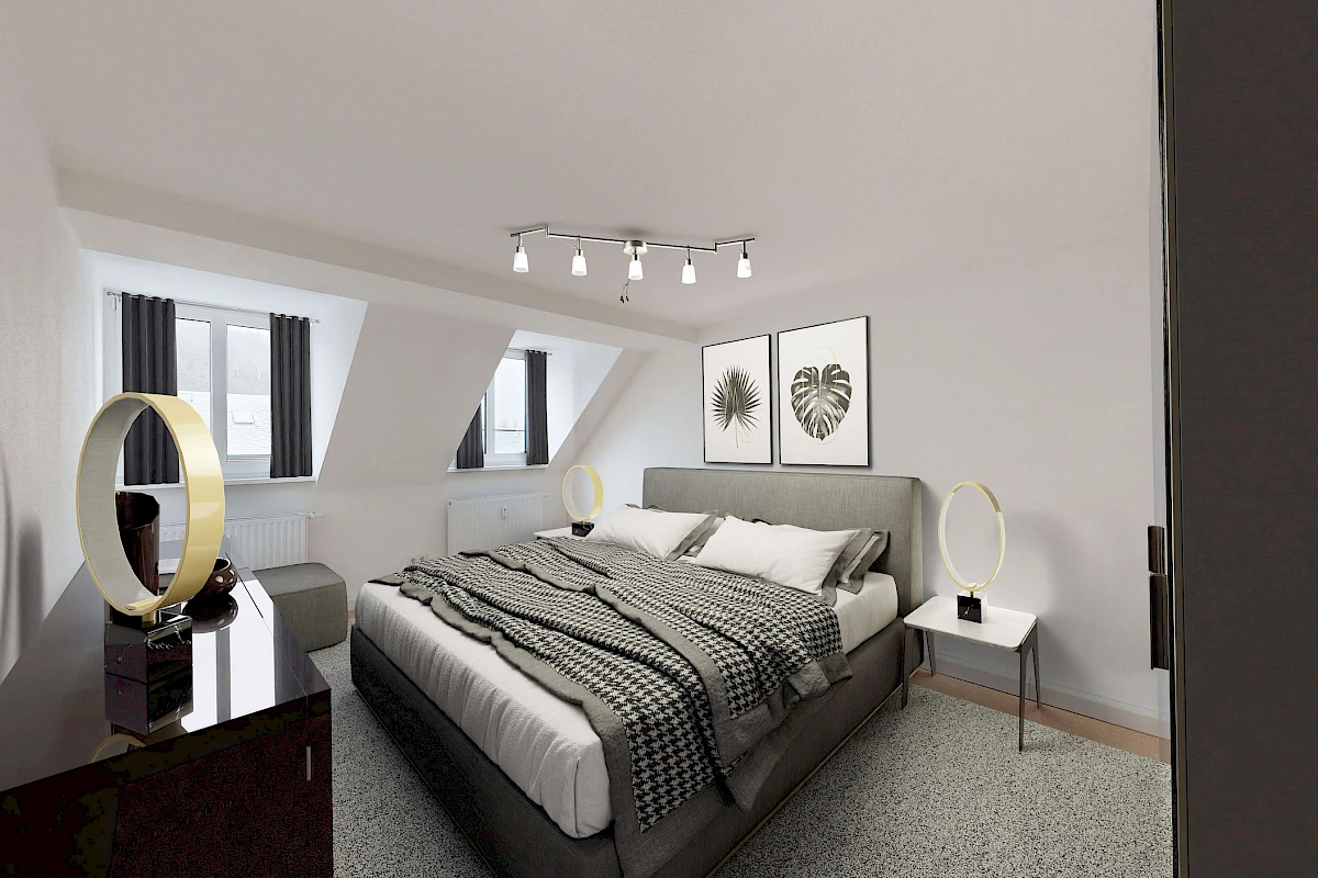 Wohnbeispiel Schlafzimmer