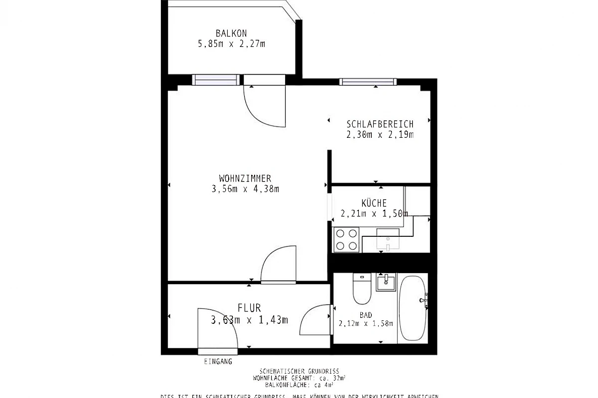 Grundriss Wohnungstyp