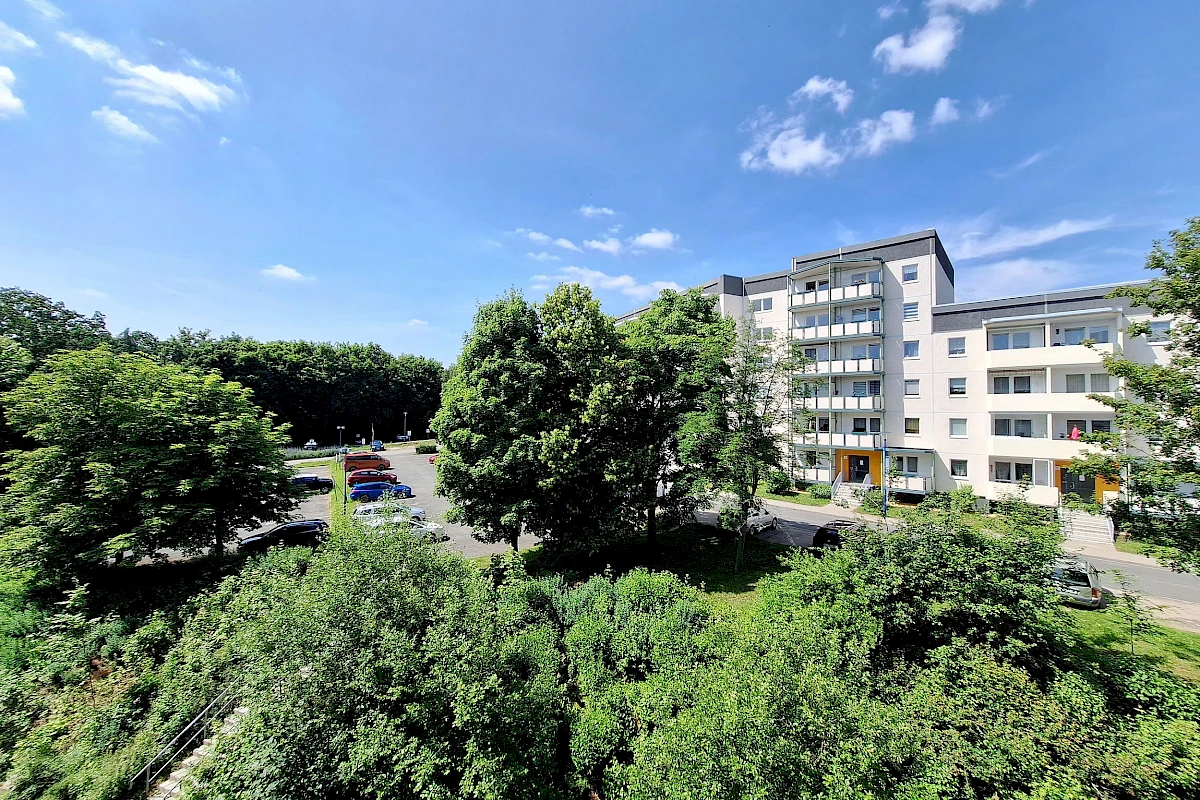 Ausblick Schlafzimmer