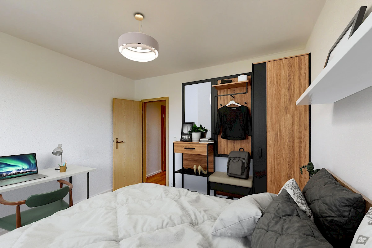 Wohnbeispiel Schlafzimmer