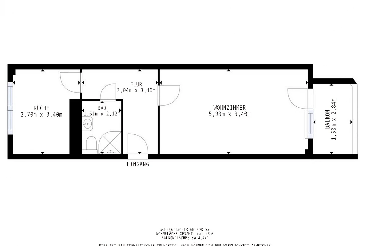 Grundriss Wohnungstyp