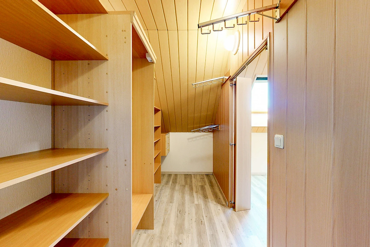 begehbarer Kleiderschrank