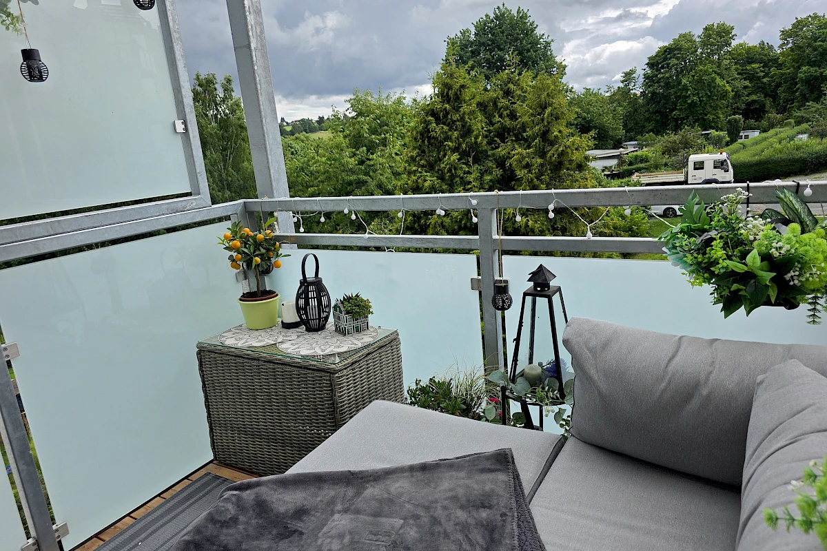 Wohnbeispiel Balkon