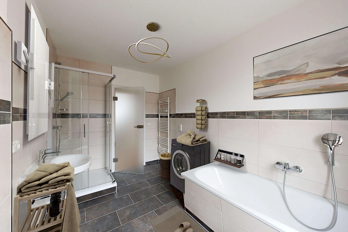 Wohnbeispiel Badezimmer 1