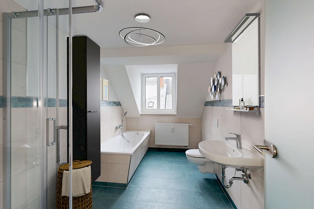 Wohnbeispiel Badezimmer 2