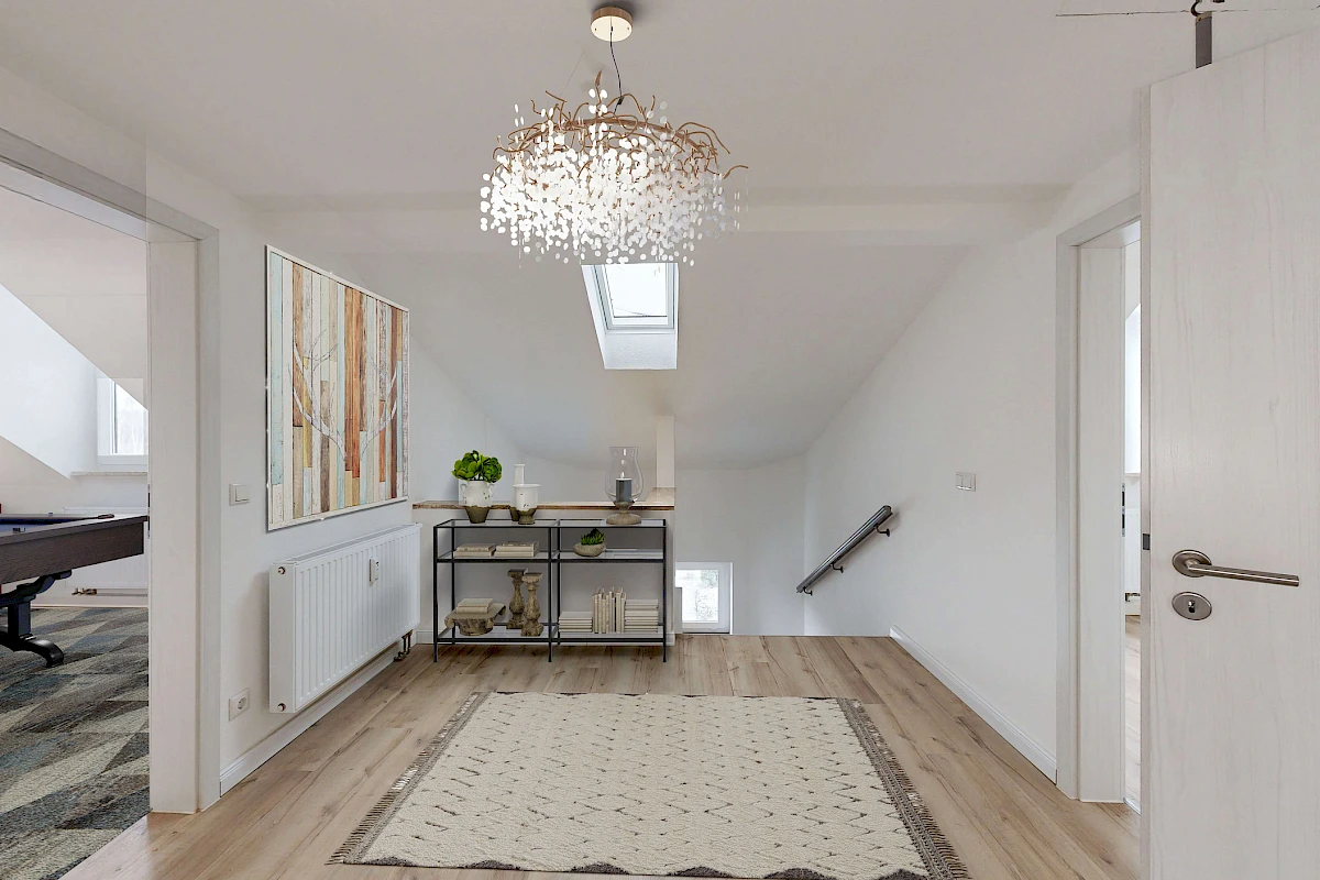 Wohnbeispiel Flur obere Etage