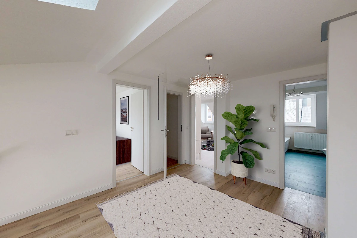 Wohnbeispiel Flur obere Etage