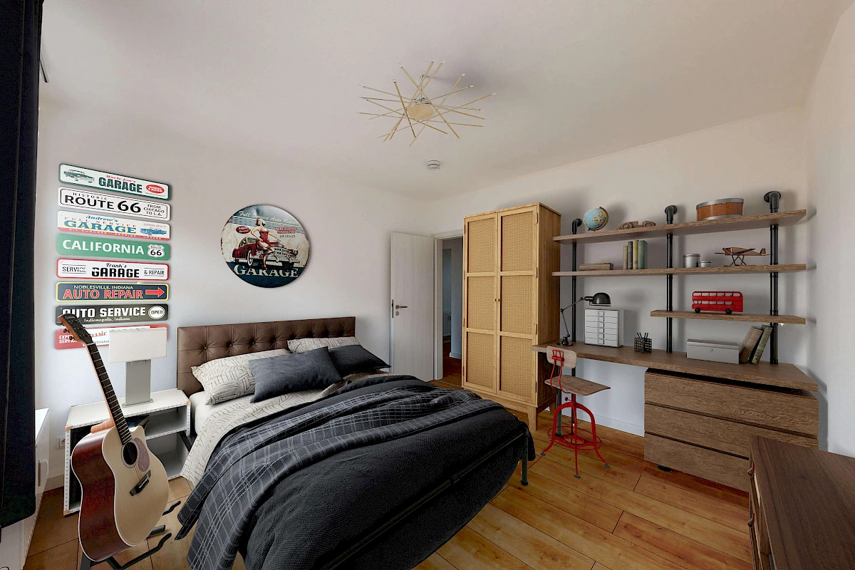 Wohnbeispiel Zimmer 2