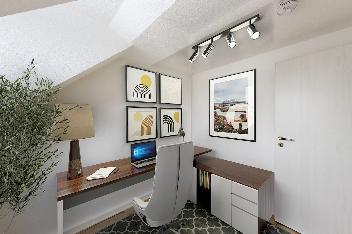 Wohnbeispiel Arbeitszimmer