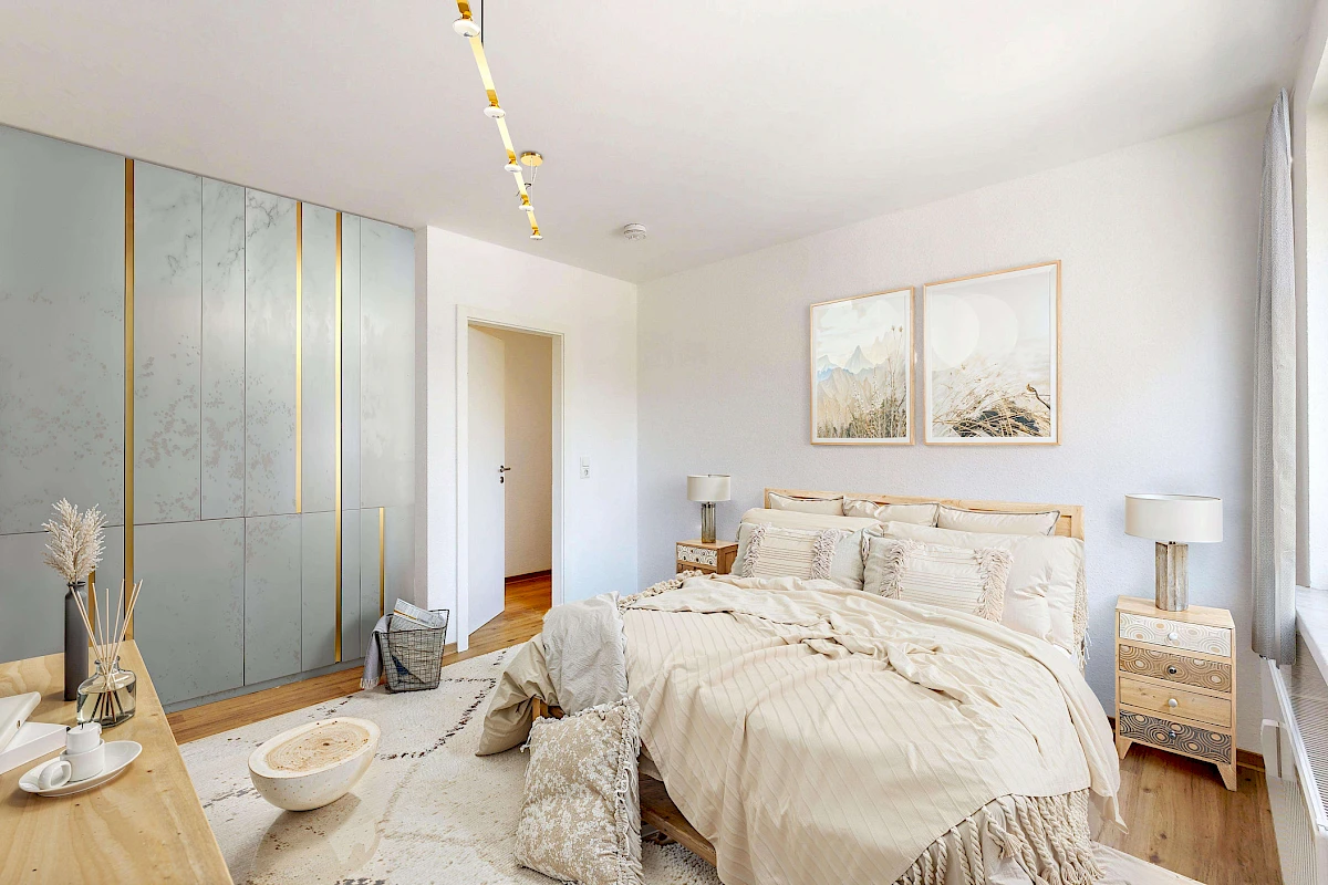 Wohnbeispiel Schlafzimmer