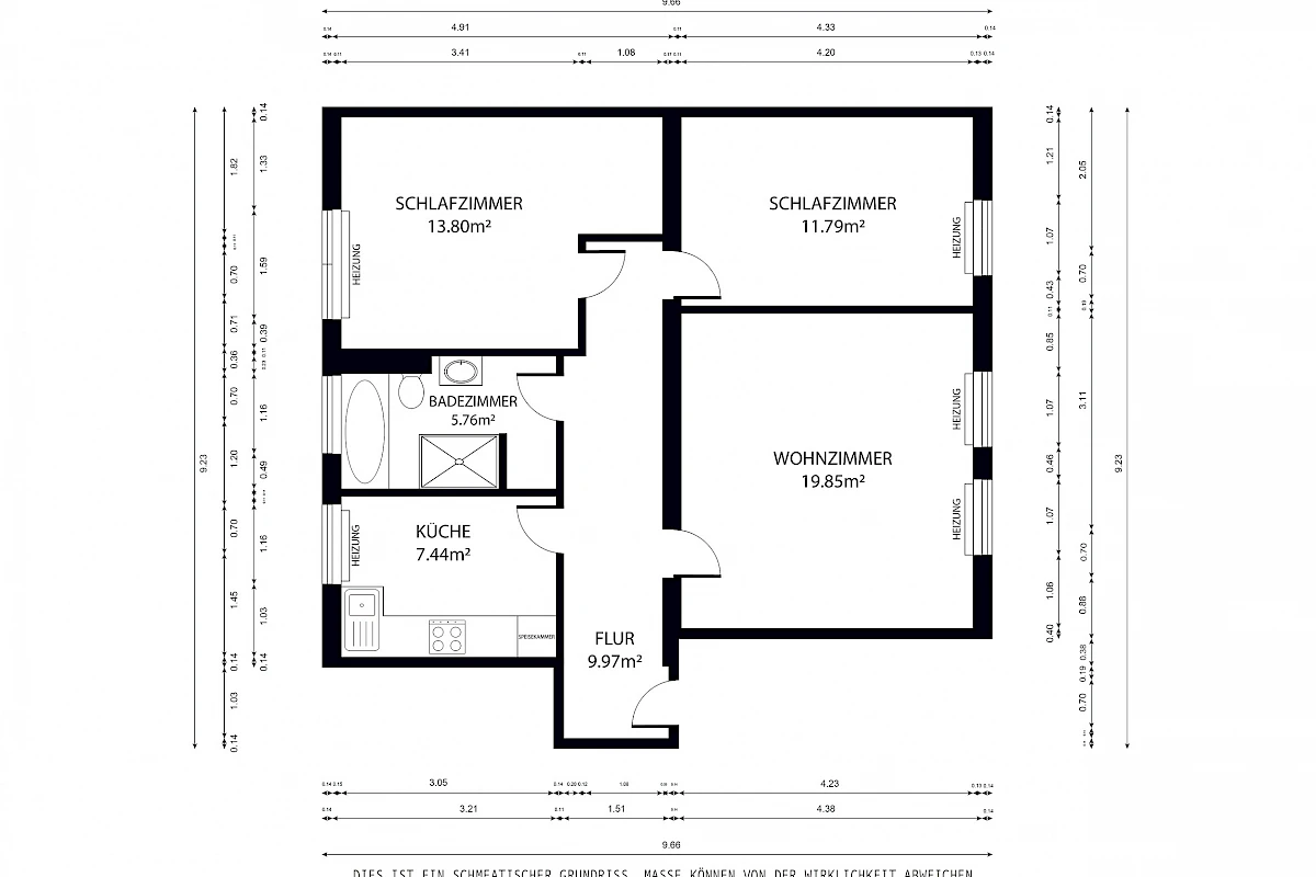 Grundriss Wohnungstyp