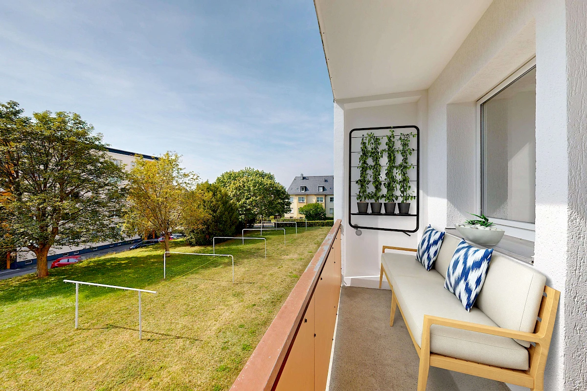 Wohnbeispiel Balkon