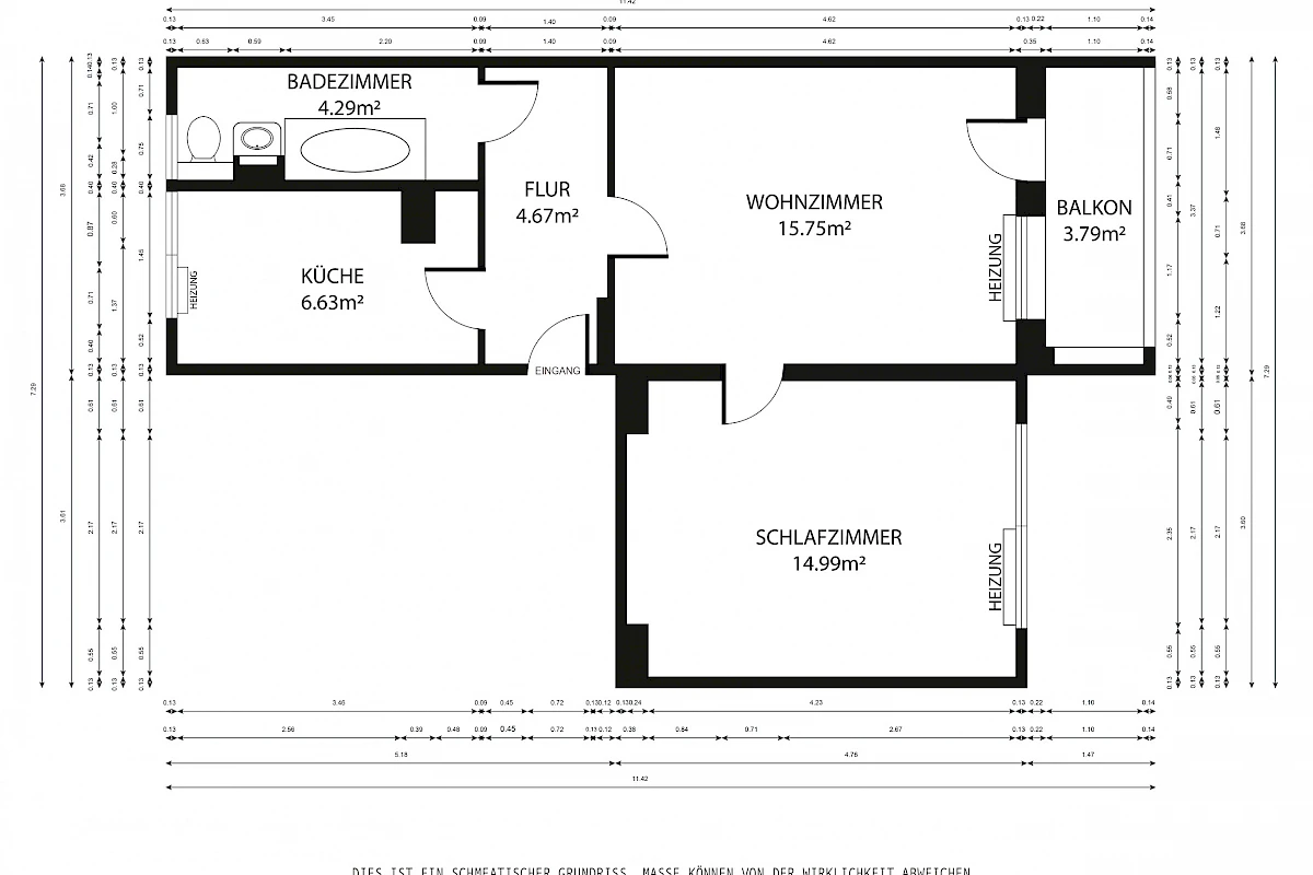 Grundriss Wohnungstyp