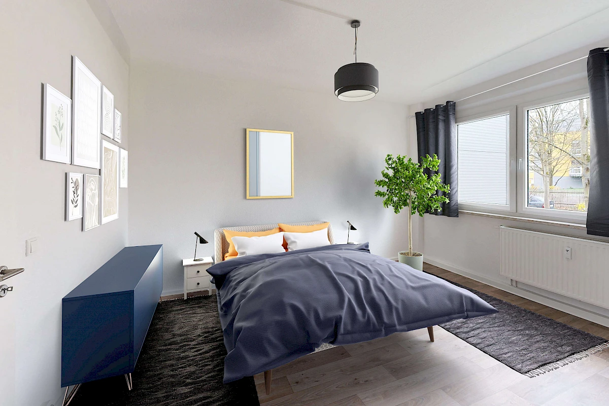 Wohnbeispiel Schlafzimmer
