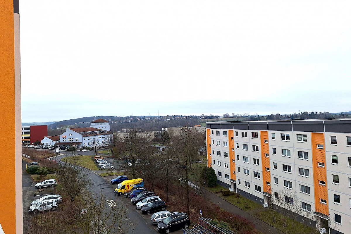 Ausblick Balkon