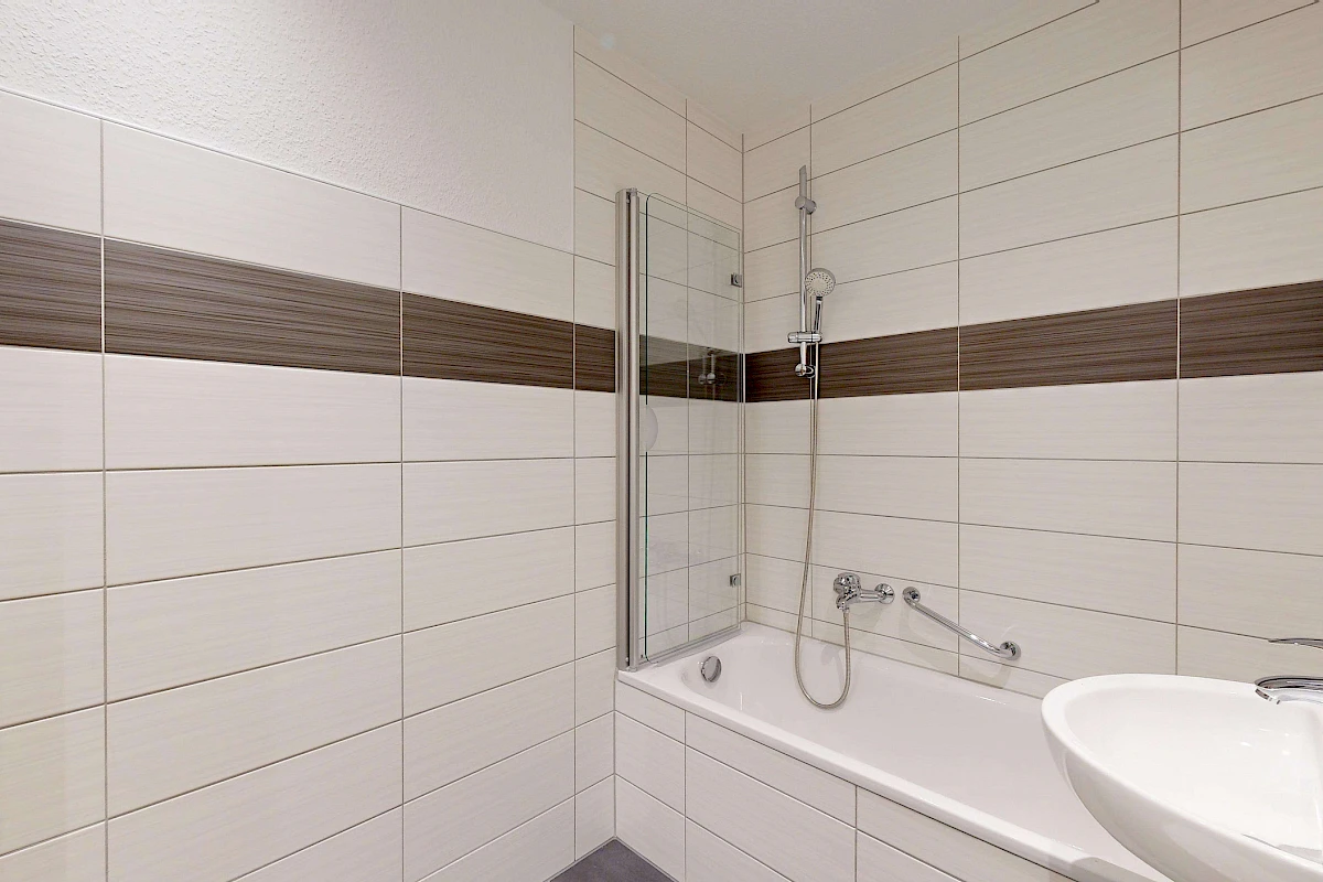Wohnbeispiel Bad mit Wanne