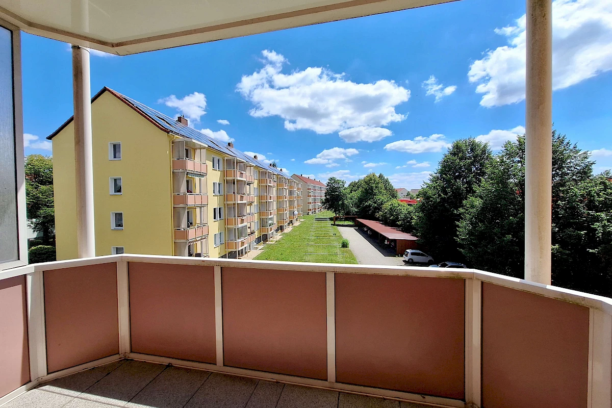 Balkon + Ausblick