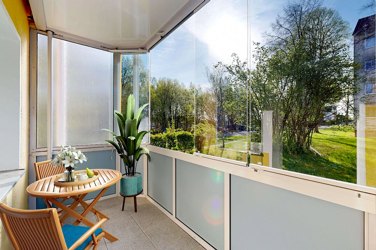 Wohnbeispiel Balkon