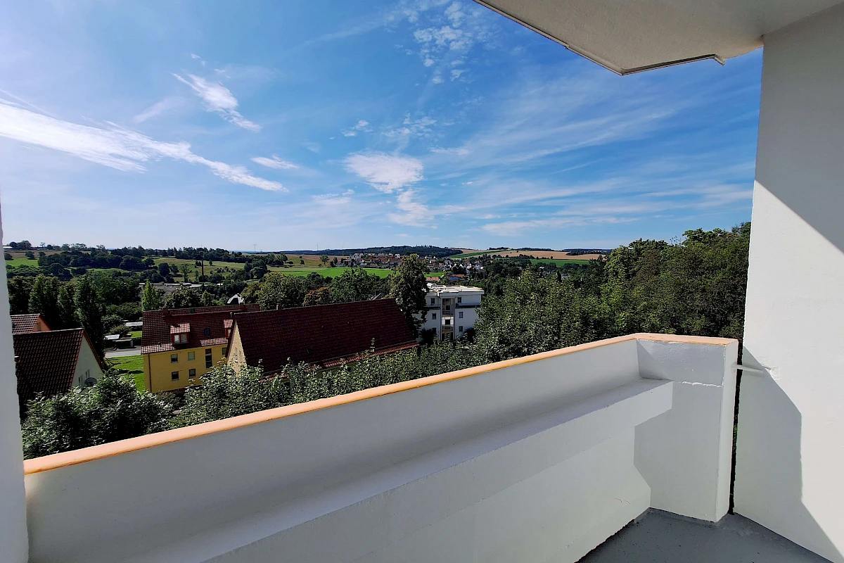 Balkon + Ausblick